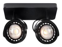 Zuiver Plafondlamp 'Dice' 2-lamps, kleur Zwart