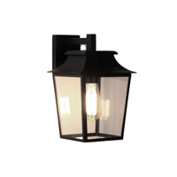 Astro - Richmond Wall Lantern 254 buiten wandlamp structuur zwart