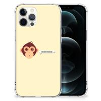 iPhone 12 Pro Max Stevig | Bumper Hoesje | Monkey