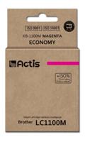 Actis KB-1100M inkt (vervangt Brother LC1100M/980M; Standaard; 19 ml; rood) Actis KB-1100M inkt (vervangt Brother LC1100M/980M; Standaard; 19 ml; rood)