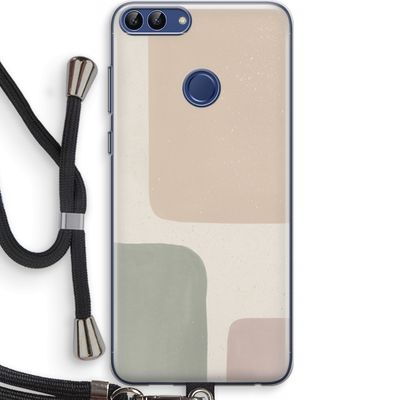 Geo #7: Huawei P Smart (2018) Transparant Hoesje met koord