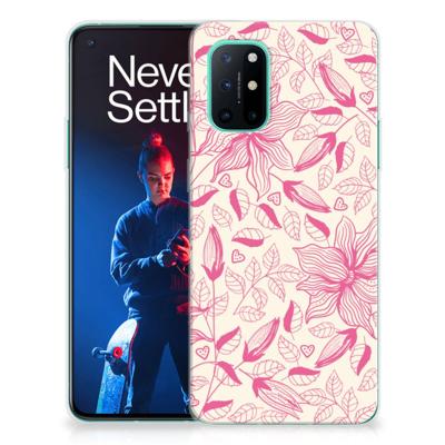 OnePlus 8T | TPU Case | Pink Flowers
