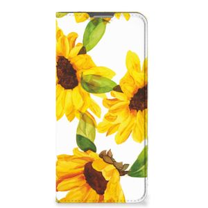 Smart Cover voor OPPO Reno8 Lite Zonnebloemen