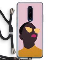 Yellow glasses: OnePlus 7 Pro Transparant Hoesje met koord