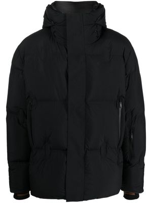Zegna doudoune à lien de resserrage - Noir