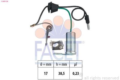 Contactpuntset, stroomverdeler 1369126