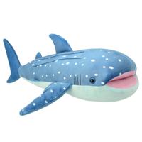 Wild Planet Pluche walvishaai - haaien knuffel - 42 cm - onderwaterdieren