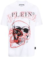 Philipp Plein t-shirt à encolure ronde - Blanc