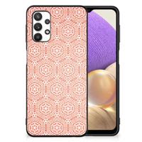 Samsung Galaxy A32 5G Back Case Pattern Orange