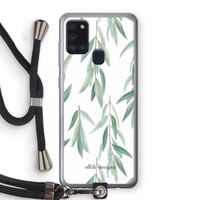 Branch up your life: Samsung Galaxy A21s Transparant Hoesje met koord
