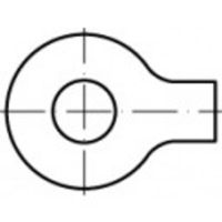 Onderlegringen met doeken 8.4 mm 22 mm Staal 100 stuk(s) TOOLCRAFT 104564 - thumbnail