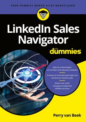Perry van Beek LinkedIn Sales Navigator voor Dummies