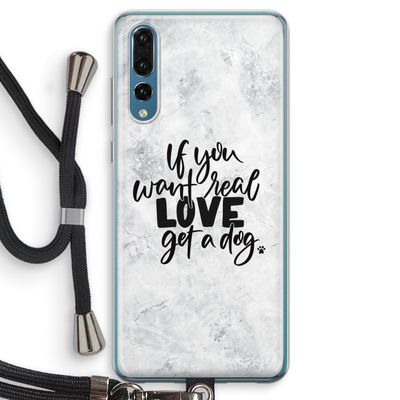 Partner in crime: Huawei P20 Pro Transparant Hoesje met koord