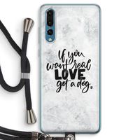 Partner in crime: Huawei P20 Pro Transparant Hoesje met koord