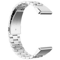 Roestvrij stalen horlogebandje voor Garmin QuickFit 22mm / Garmin Fenix 7 / 7 Pro / 6 Three Beads Horlogebandje - Zilver