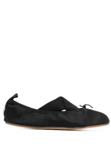 Repetto ballerines Gianna en cuir - Noir