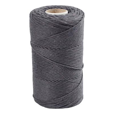 Creativ Company Macrame koord grijs, 198m