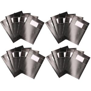 A4 ruitjes schriften pakket - 10 mm - 20x stuks - zwart