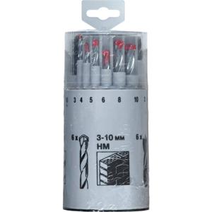 kwb 429690 HSS Metaal-spiraalboorset 18-delig 3 mm, 4 mm, 5 mm, 6 mm, 8 mm, 10 mm DIN 338 Cilinderschacht 18 stuk(s)