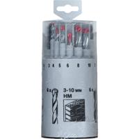 kwb 429690 HSS Metaal-spiraalboorset 18-delig 3 mm, 4 mm, 5 mm, 6 mm, 8 mm, 10 mm DIN 338 Cilinderschacht 18 stuk(s)