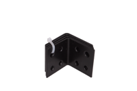 Waelbers Versterkingshoek 40x40mm zwart - 50 Stuk(s) - 4317.11