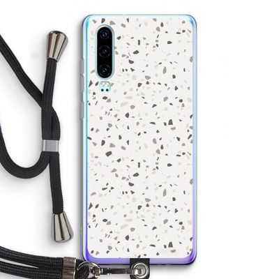 Terrazzo N°14: Huawei P30 Transparant Hoesje met koord