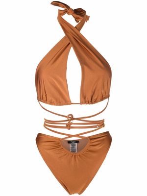 Noire Swimwear maillot de bain à dos-nu - Tons neutres