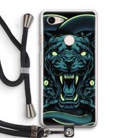 Cougar and Vipers: Pixel 3 Transparant Hoesje met koord