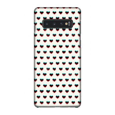 Hartjes: Samsung Galaxy S10 4G Volledig Geprint Hoesje