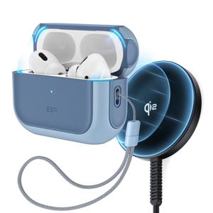 Orbit Hybrid Snap-and-Charge Bundle for AirPods Pro (2023/2022/2019) - Blue