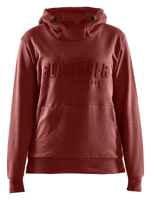 Blåkläder Dames hoodie 3D 35601158 | Gebrand rood | Maat XL - 7330509771266