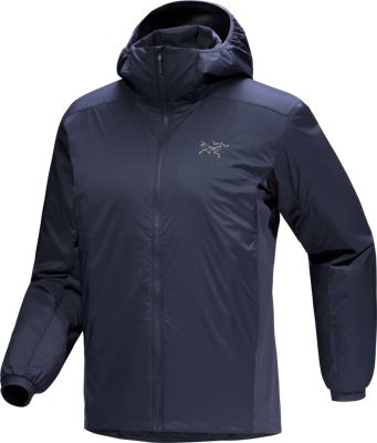 Arcteryx Atom Hoody Isolatiejas Heren Black Sapphire XL