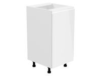 Keukenkast ASPAS 1 deur rechts 40 cm wit/hoogglans wit