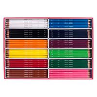 Bruynzeel triple kleurpotlodenset, 12x12 kleuren