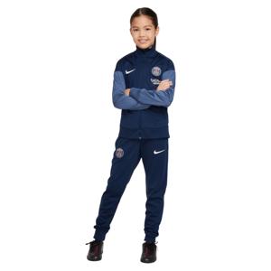 Nike Paris Saint-Germain Strike Trainingspak Full-Zip 2025-2026 Kids Donkerblauw Wit