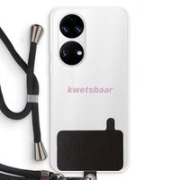 kwetsbaar: Huawei P50 Transparant Hoesje met koord