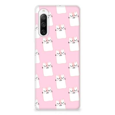 Sony Xperia 10 IV | TPU Hoesje | Sleeping Cats