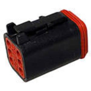 TE Connectivity DT06-6S-P012 Ronde connector Bus, recht Totaal aantal polen: 6 Serie (ronde connectors): DT 1 stuk(s)