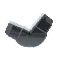 CANALIT Beweegbare platte bocht 65x50mm antraciet grijs RAL7016