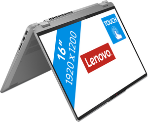 Lenovo IdeaPad Flex 5 Hybride (2-in-1) 40,6 cm (16") Touchscreen WUXGA AMD Ryzen™ 7 7730U 16 GB LPDDR4x-SDRAM 512 GB SSD Wi-Fi 6 (802.11ax) Windows 11 Home Grijs