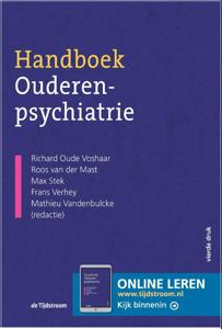 Handboek ouderenpsychiatrie (Hardback)