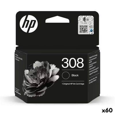 Originele inkt cartridge HP Nº 308 Zwart (60 Stuks)