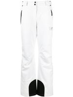 Ea7 Emporio Armani pantalon de ski à logo imprimé - Blanc