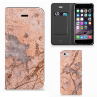Apple iPhone 6 | 6s Standcase Marmer Oranje - thumbnail