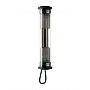 DCW Editions In The Tube 100-500 Wandlamp - Goud - Zilveren mesh - Zwarte stop