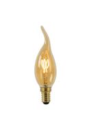Lucide CT35 - Filament lamp - Ø 3,5 cm - LED Dimb. - E14 - 1x3W 2200K - Amber Lucide CT35 - Filament lamp - Ø 3,5 cm - LED Dimb. - E14 - 1x3W 2200K - Amber