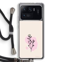 Roses are red: Xiaomi Mi 11 Ultra Transparant Hoesje met koord