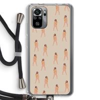 You're so golden: Xiaomi Redmi Note 10S Transparant Hoesje met koord You're so golden: Xiaomi Redmi Note 10S Transparant Hoesje met koord