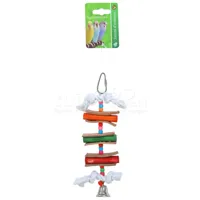 Boon Vogelspeelgoed Ladder Hout Leer Bel