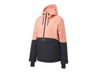 CRIVIT Dames snowboardjas Freeride (L (44/46), Koraal/donkerblauw)